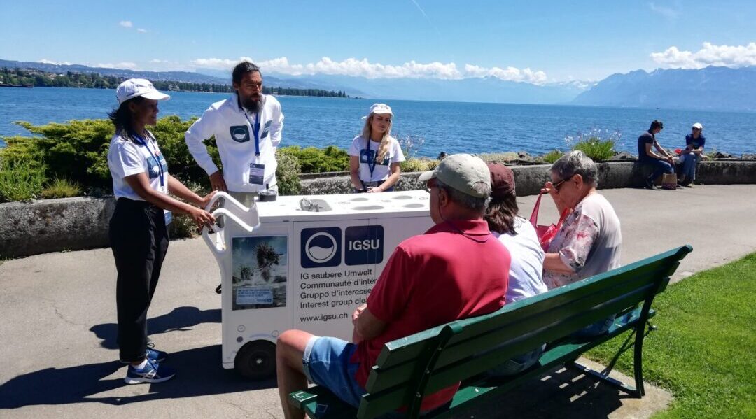 Keine Chance für Littering: Morges geht mit gutem Beispiel voran